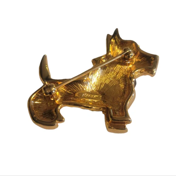 Vintage Monet West Highland Terrier Brooch - Picture 5 of 6